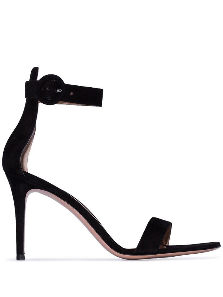 Gianvito Rossi Portofino 85mm Sandals - Black