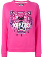 Kenzo 'tiger' Sweatshirt, Women's, Size: Xl, Pink/purple, Cotton