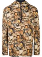 Natural Selection Koma Leaves Print Windbreaker