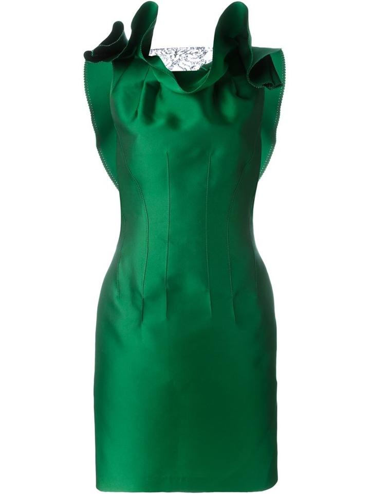 Lanvin Lace Back Cocktail Dress