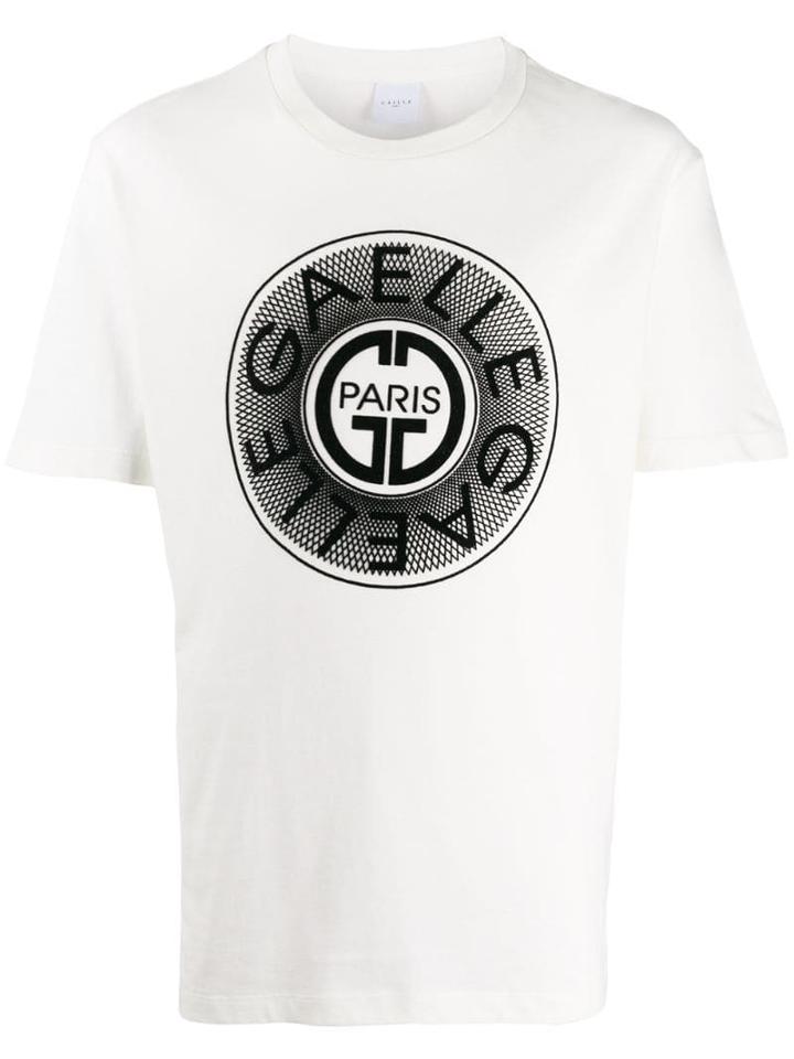 Gaelle Bonheur Logo Stamp T-shirt - White