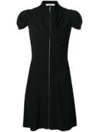 Givenchy Front Zipped Dress - Black