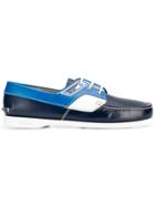 Prada Deck Shoes - Blue