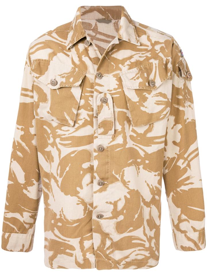 Myar Printed Pocket Shirt - Nude & Neutrals