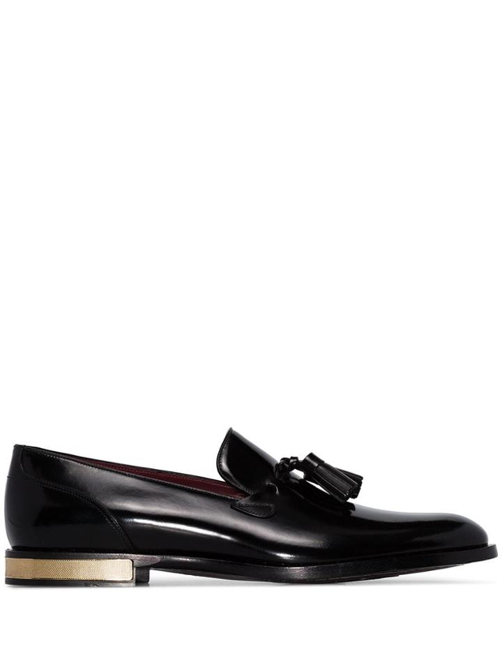 Dolce & Gabbana Naples Tassel Loafers - Black