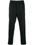 Prada Zipped Detail Trousers - Black