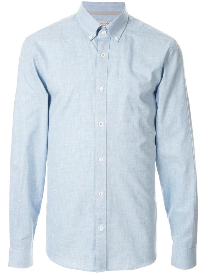 Gieves & Hawkes Button Down Shirt - Blue
