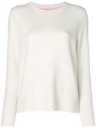 Chinti & Parker Crew Neck Jumper - White