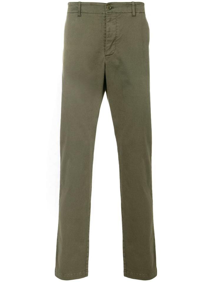 Ymc Straight Leg Trousers - Green