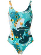 Lygia & Nanny Maillot Teresa Estampado - Blue