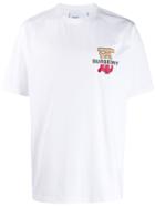 Burberry Monogram Motif Oversized T-shirt - White
