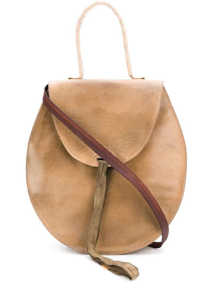 Cherevichkiotvichki Little Stone Bag - Brown