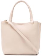 The Row Pebbled Texture Tote - Pink