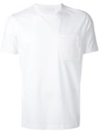 Prada Pocket T-shirt, Men's, Size: Large, White, Cotton/spandex/elastane
