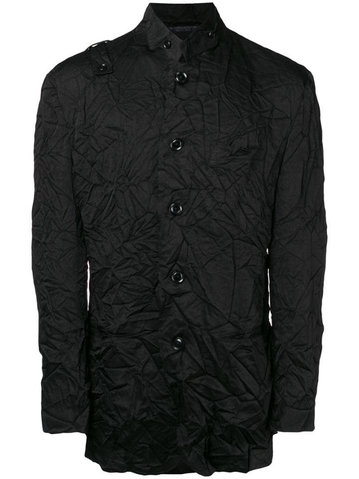 Yohji Yamamoto Long-sleeved Jacket - Black