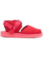Suicoke Closed Toe Sandals - Red