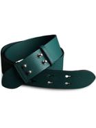 Burberry The Small Belt Bag Grainy Leather Belt - Green