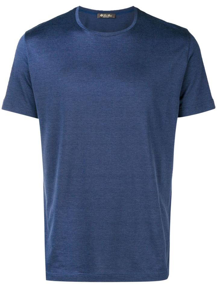 Loro Piana Crewneck T-shirt - Blue