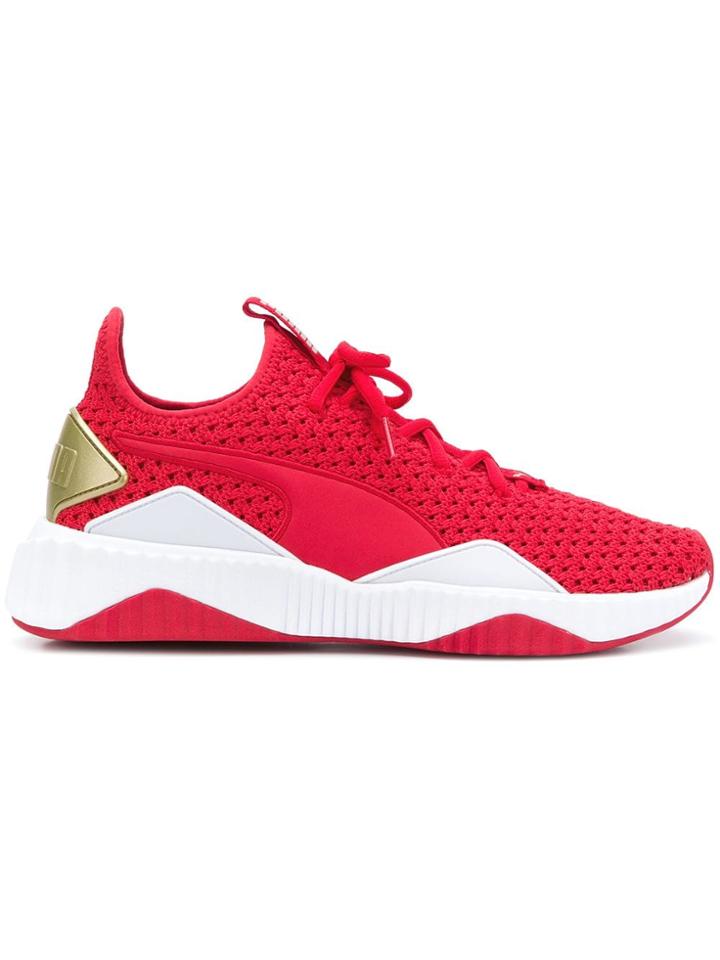 Puma Puma X Selena Gomez Defy Varsity Sneakers - Red