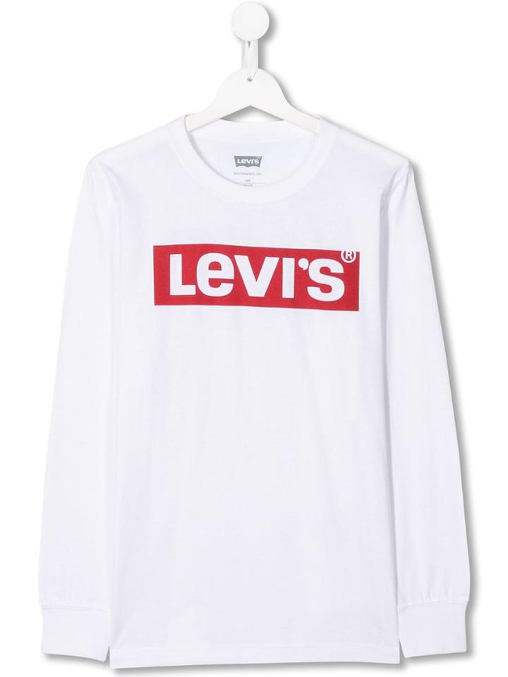 Levi's Kids Teen Logo-print T-shirt - White