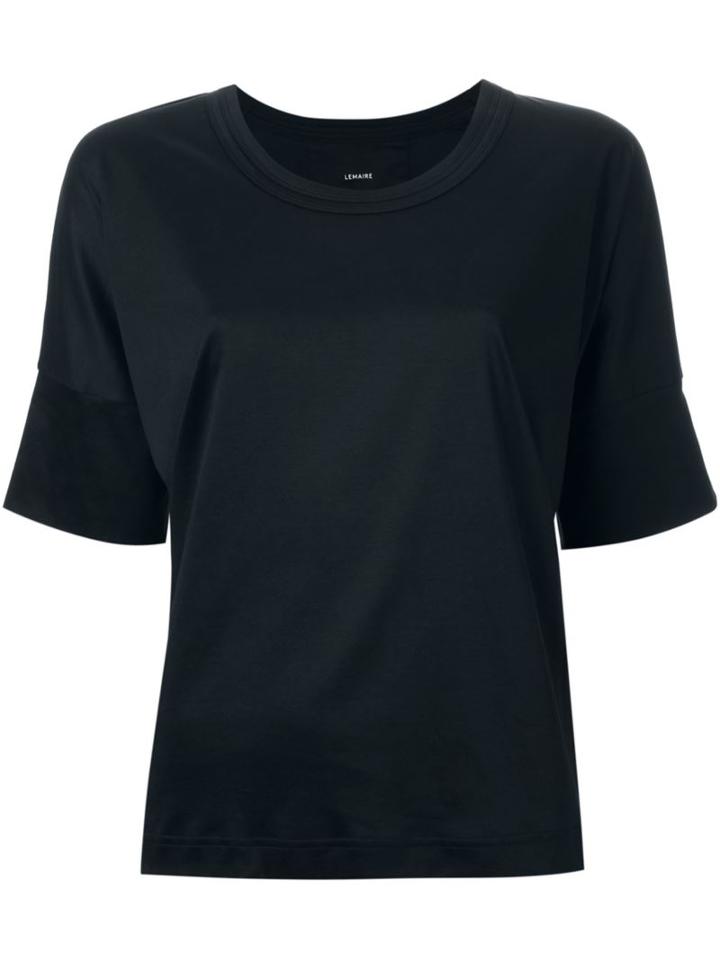 Lemaire Loose Fit T-shirt, Women's, Size: S, Black, Cotton