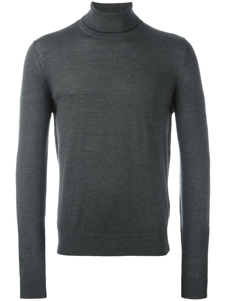 Paul Smith Turtleneck Jumper, Men's, Size: Small, Green, Merino