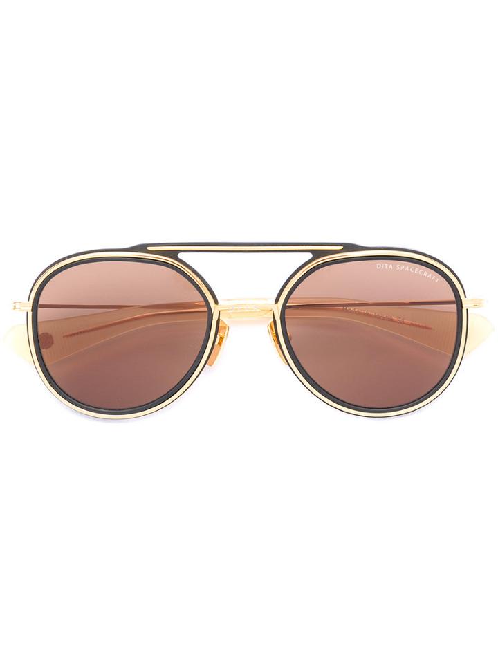 Dita Eyewear Aviator Sunglasses, Adult Unisex, Grey, Acetate/metal