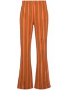 Simon Miller Cyren Striped Trousers - Yellow & Orange