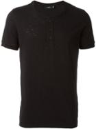 Vince Front Buttons T-shirt