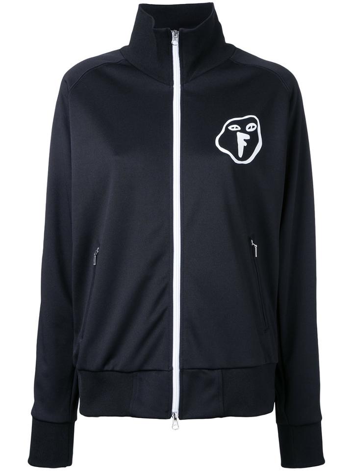 G.v.g.v.flat Printed Sports Jacket, Women's, Black, Polyester