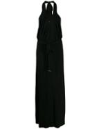 Michael Michael Kors Halterneck Maxi Dress - Black