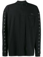 Off-white Arrows Zip Neck T-shirt - Black