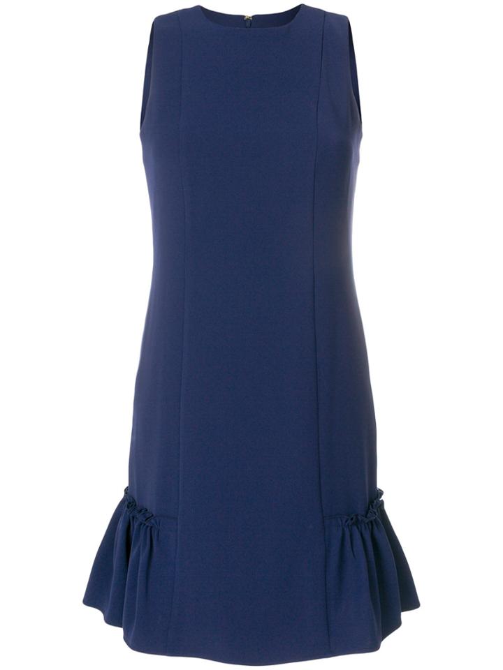 Michael Michael Kors Ruffled Mini Dress - Blue