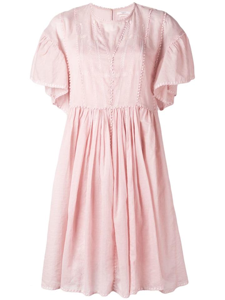 Isabel Marant Étoile Annaelle Vintage Lace Dress - Pink