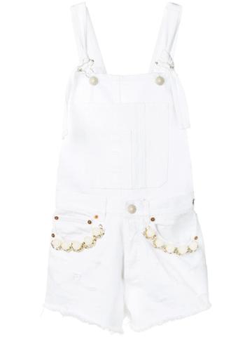 Forte Dei Marmi Couture Kalifornia Playsuit - White