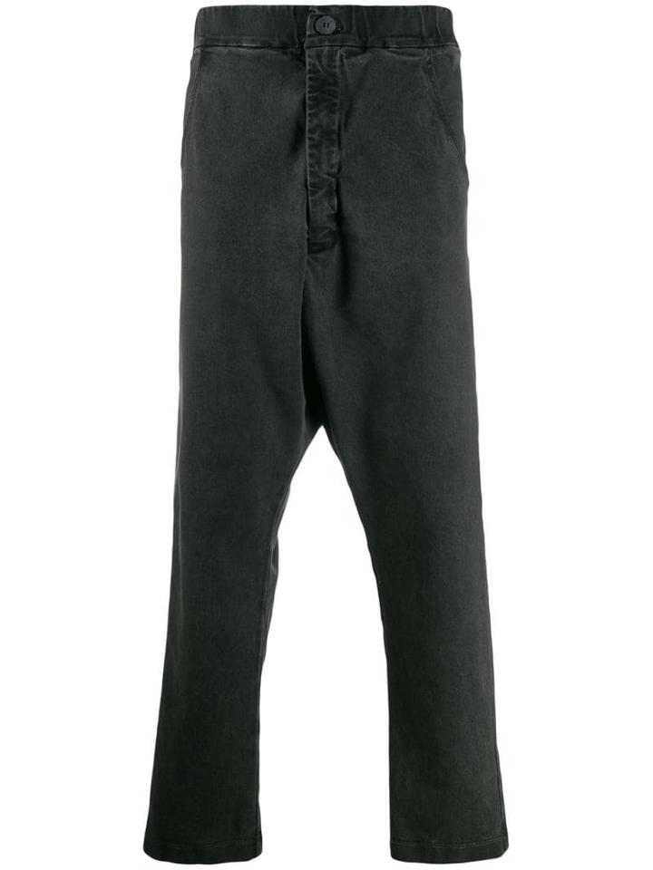 10sei0otto Drop Crotch Jeans - Grey