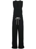 Bassike Slouchy Tailored Jumpsuit - Black