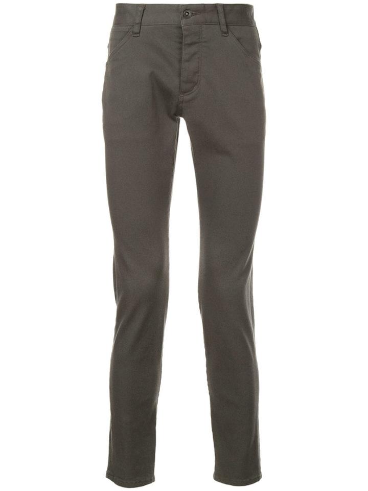 Kazuyuki Kumagai Slim Fit Trousers - Green