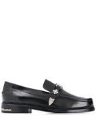 Toga Virilis Silver-tone Detail Loafers - Black