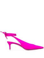 Attico Tie Ankle Pumps - Pink