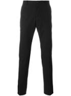 Dolce & Gabbana Classic Chinos, Men's, Size: 46, Black, Cotton/spandex/elastane