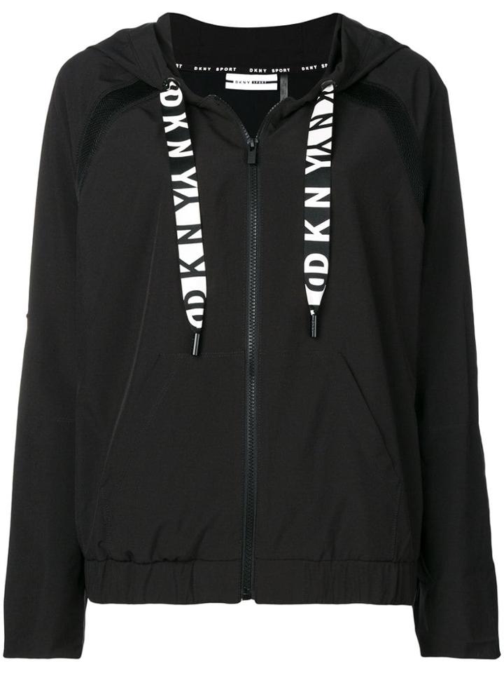 Dkny Relaxed Fit Hoodie - Black