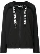 Dkny Relaxed Fit Hoodie - Black