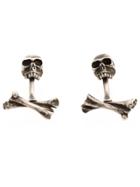 Werkstatt:münchen Skull Cufflinks - Metallic