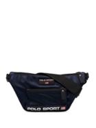 Polo Ralph Lauren Logo-patch Cross Body Bag - Blue