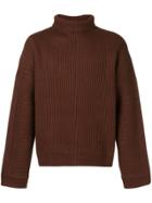 Acne Studios Nalle Boxy Ribbed Sweater - Brown
