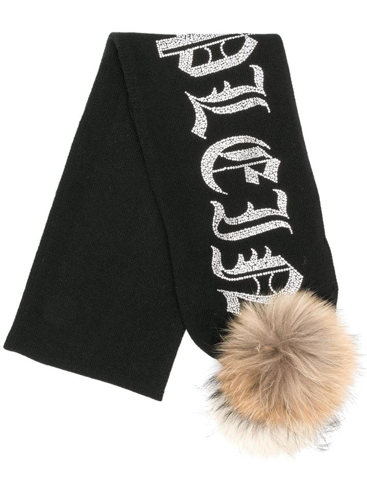 Philipp Plein Philipp Plein Waa0100pte003n Black Synthetic->polyamide