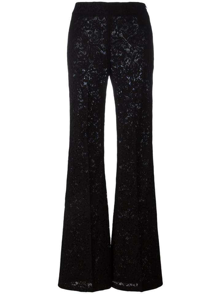 Ermanno Scervino Flared Trousers - Black