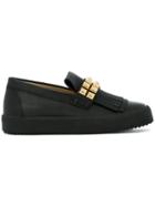 Giuseppe Zanotti Design May London Laceless Sneakers - Black