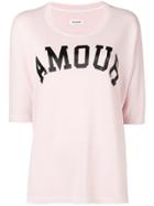 Zadig & Voltaire Printed Oversized Sweater - Pink